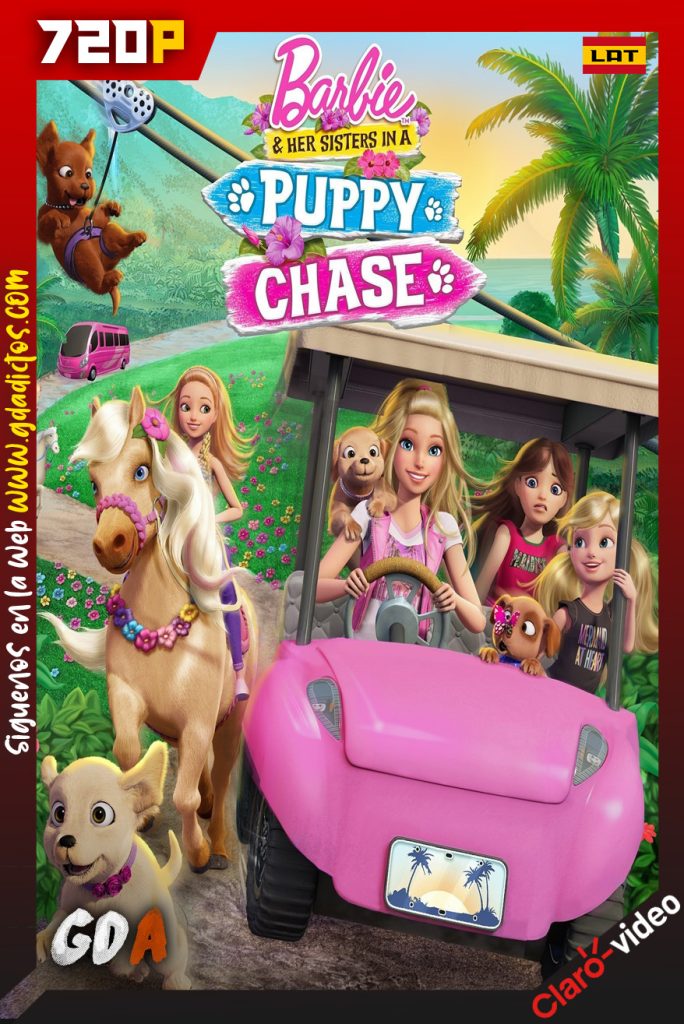Barbie & Her Sisters In A Puppy Chase (2016) CV WEB-DL 720p Latino