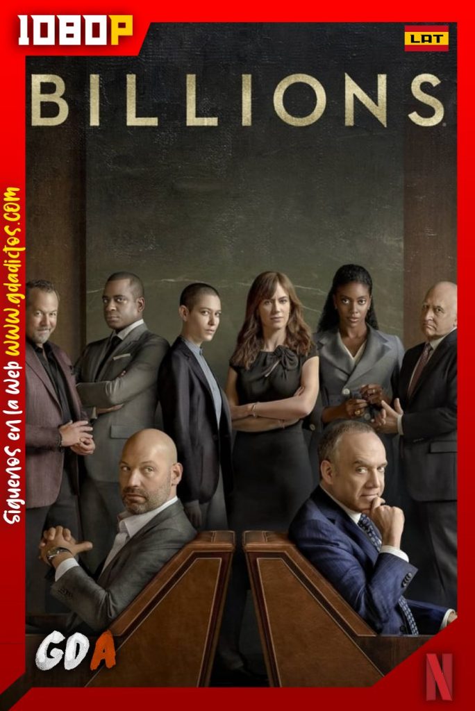 Billions (2016) NF 1080p [Lat – Ing – Por] #5Temporadas [60/60]