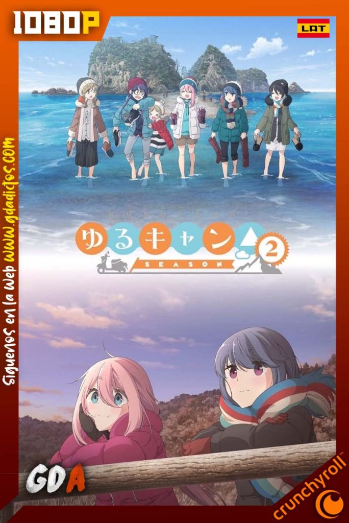 Laid-Back Camp (2018) CR WEB-DL 1080p Latino-Japonés #2Temporadas