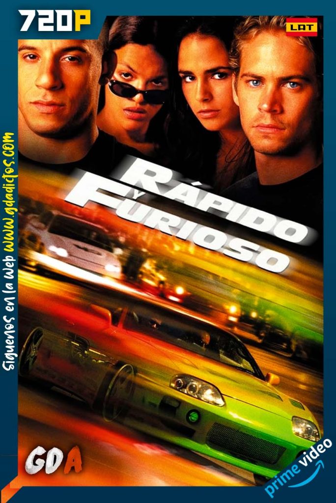 The Fast and the Furious (2001) AMZN WEB-DL 720p Latino – Inglés