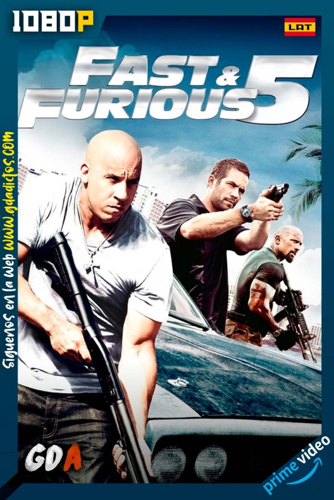 Fast Five (2011) AMZN WEB-DL 1080p Latino – Inglés