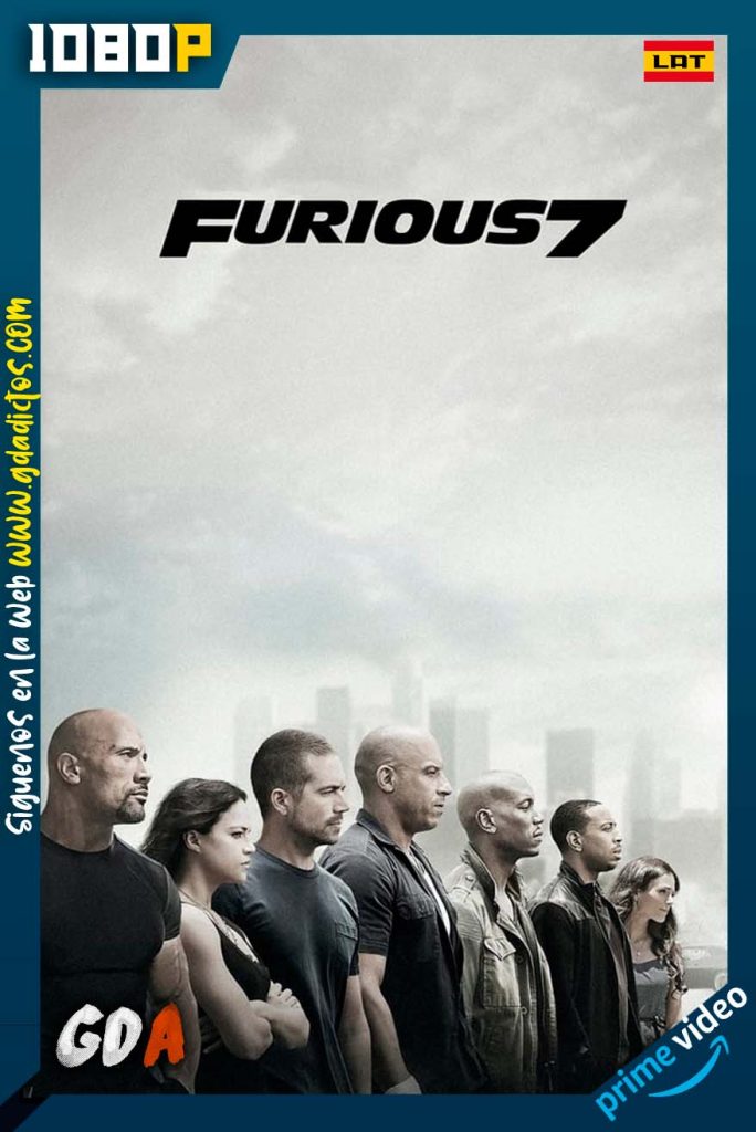 Furious 7 (2015) AMZN WEB-DL 1080p Latino – Inglés