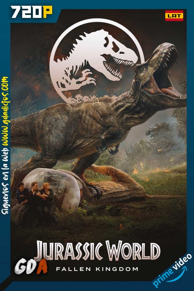 Jurassic World El Reino Caído (2018) AMZN WEB-DL 720p Latino-Ingles-Castellano-Portugues