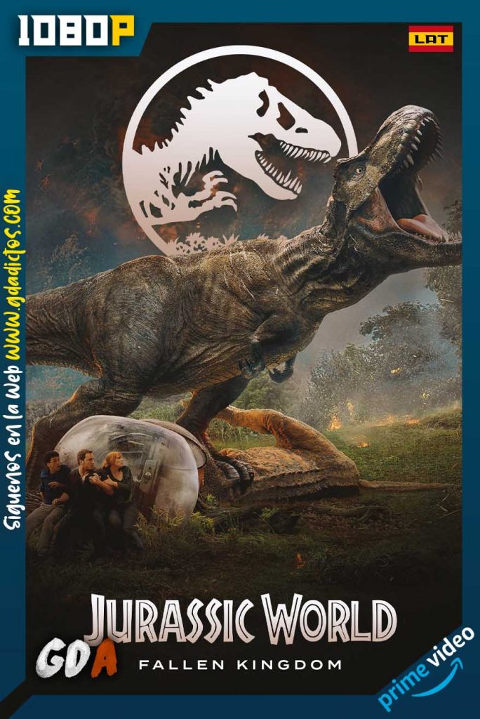 Jurassic World El Reino Caído (2018) AMZN WEB-DL 1080p Latino-Ingles-Castellano-Portugues
