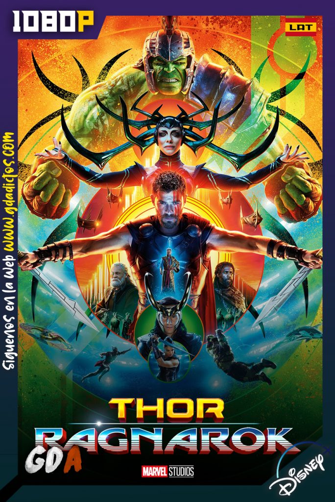 Thor Ragnarok de Marvel Studios (2017) DSNP WEB-DL 1080p Latino – Inglés