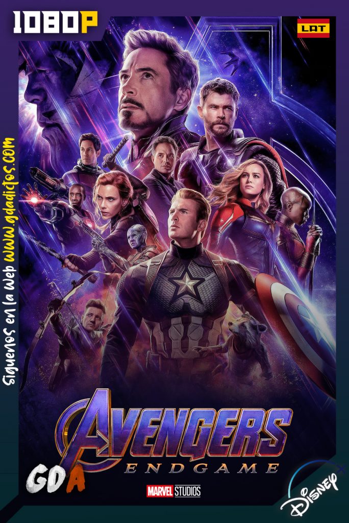 Avengers Endgame de Marvel Studios (2019) DSNP WEB-DL 1080p Latino – Inglés