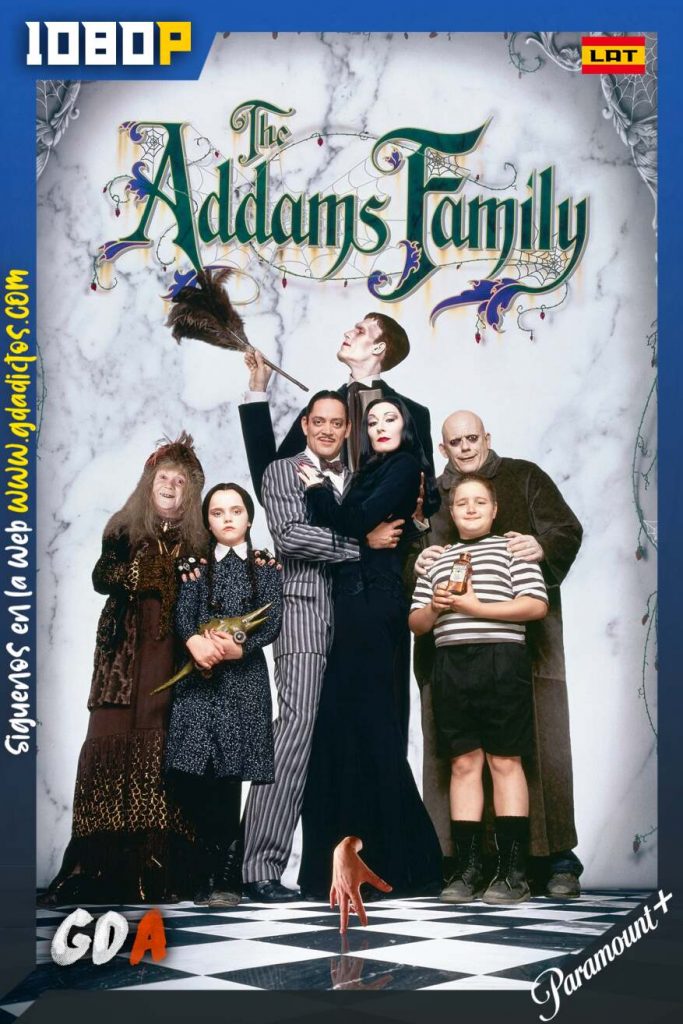 Los locos Addams (1991) PMNT WEB-DL 1080p Latino-Inglés-Portugués
