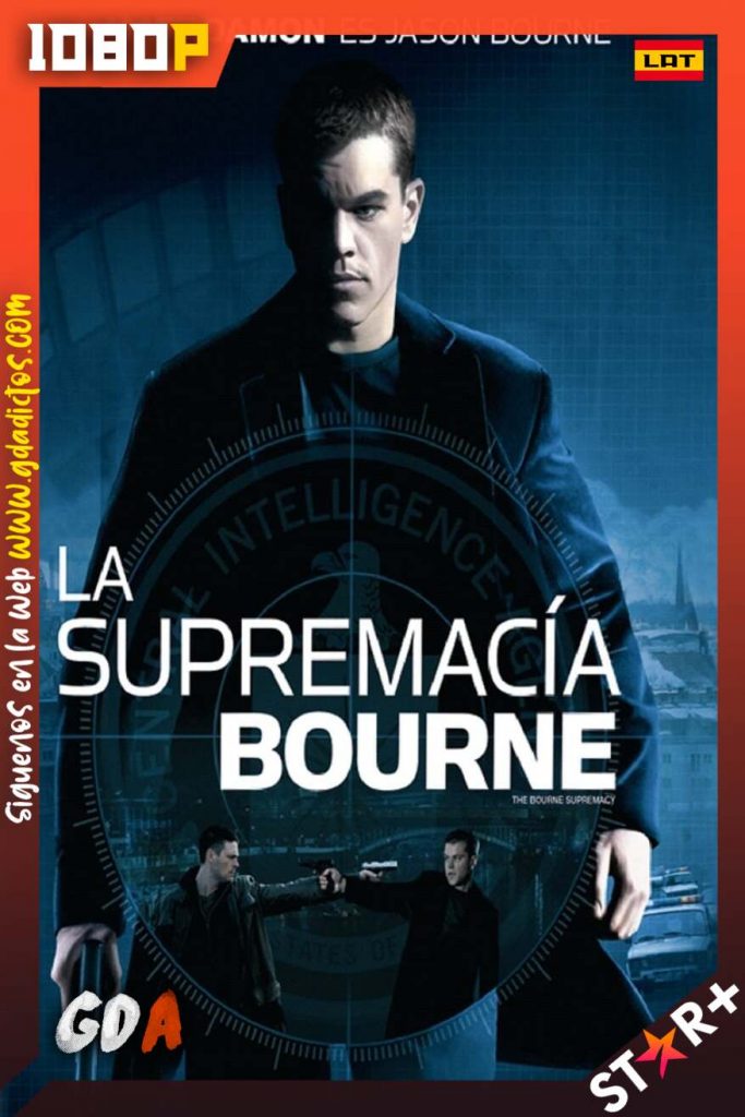 La supremacía Bourne (2004) STRP WEB-DL 1080p Latino-Inglés