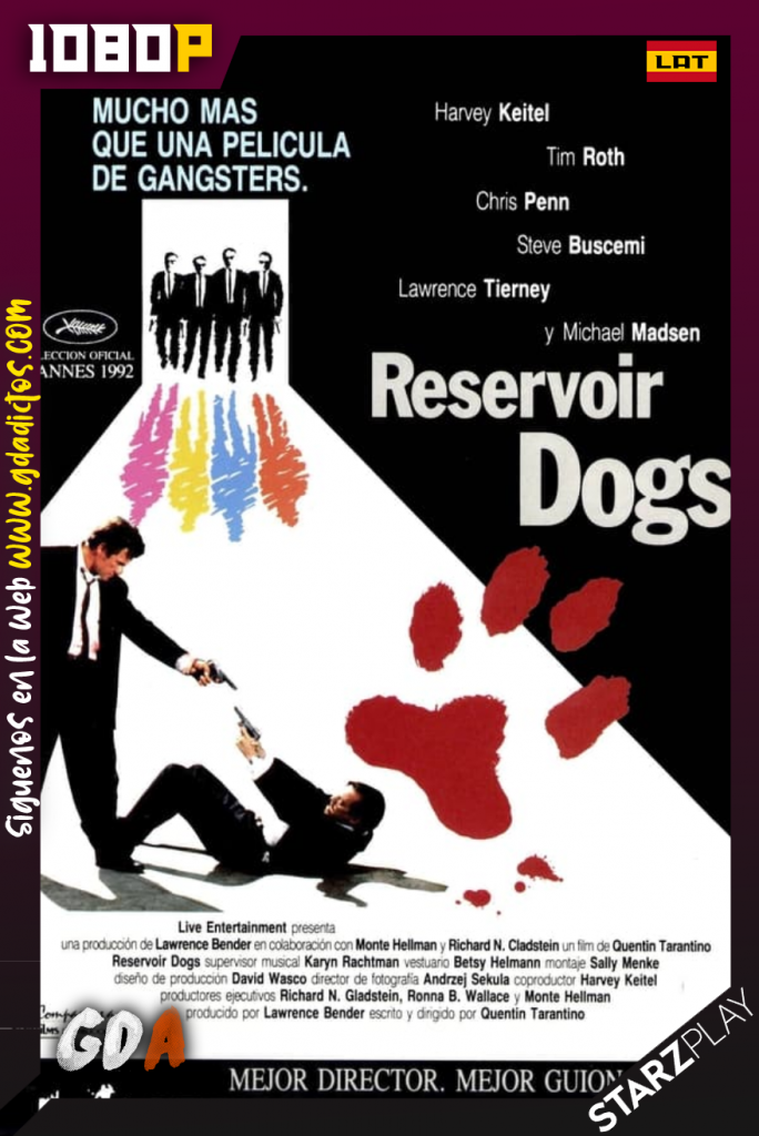 Perros de Reserva (1992) STARZ WEB-DL 1080p Latino – Inglés