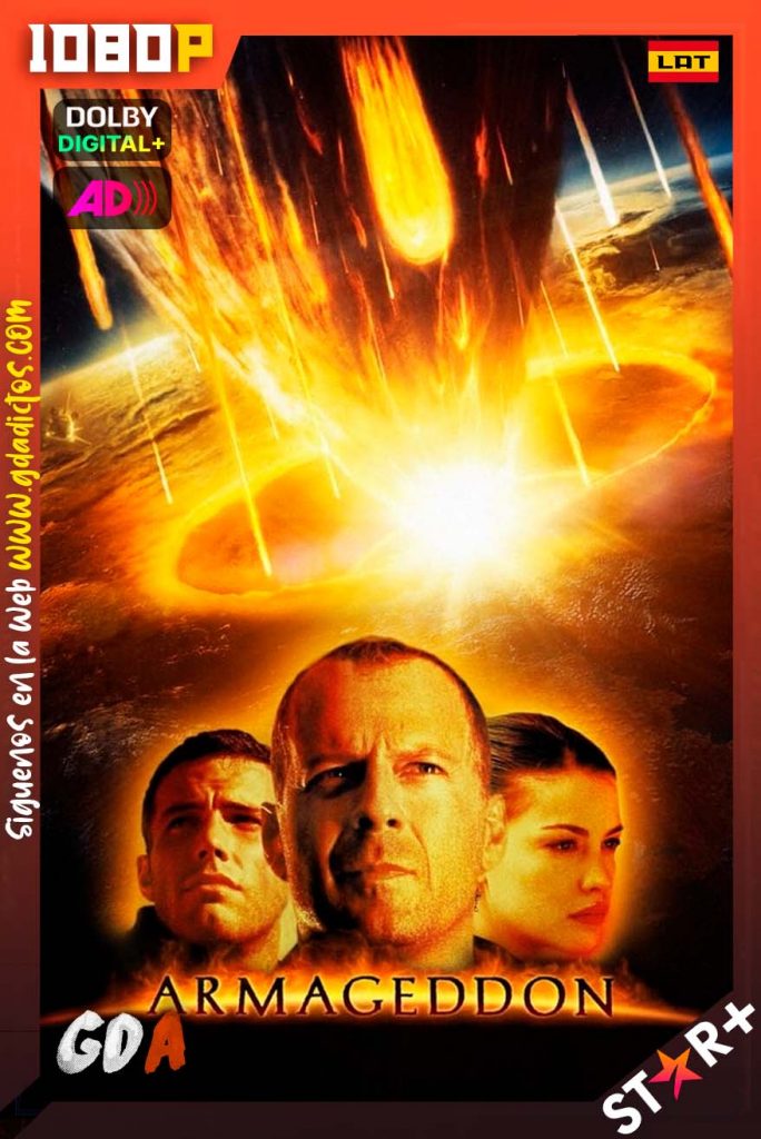 Armageddon (1998) STRP WEB-DL 1080p Latino – Inglés [Audio Descriptivo] – Castellano
