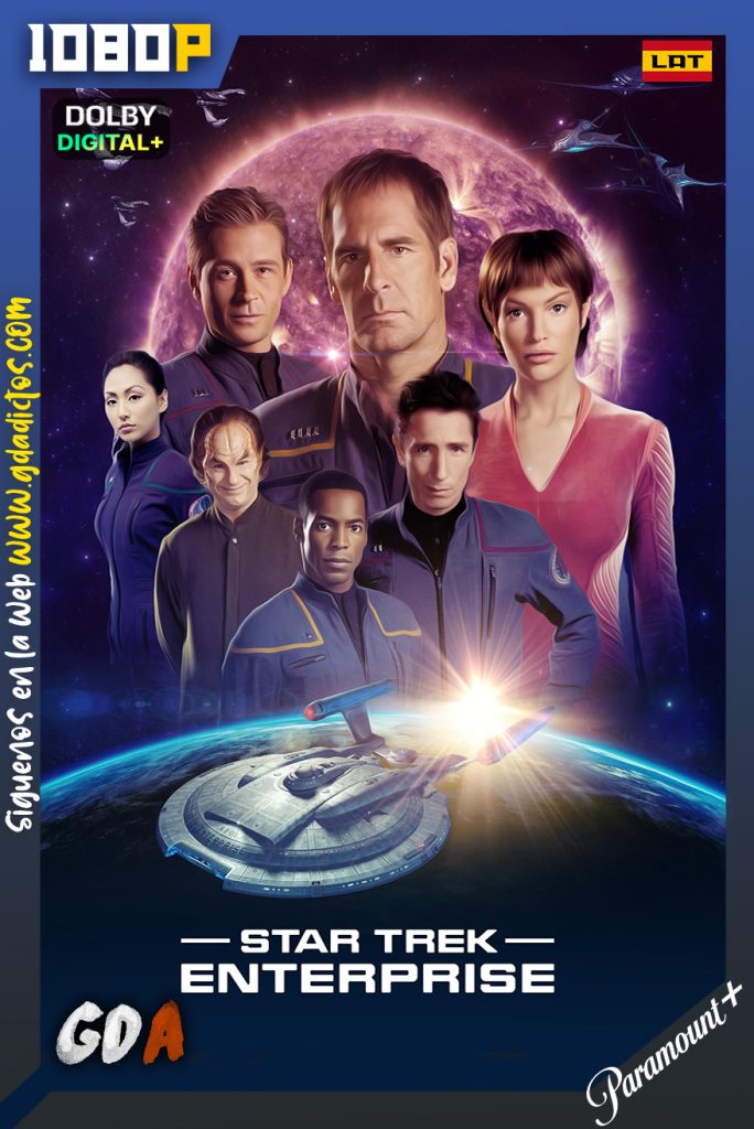 Star Trek Enterprise (2001) PMNT 1080p Latino – Inglés – Portugués #4Temporadas [98/98]