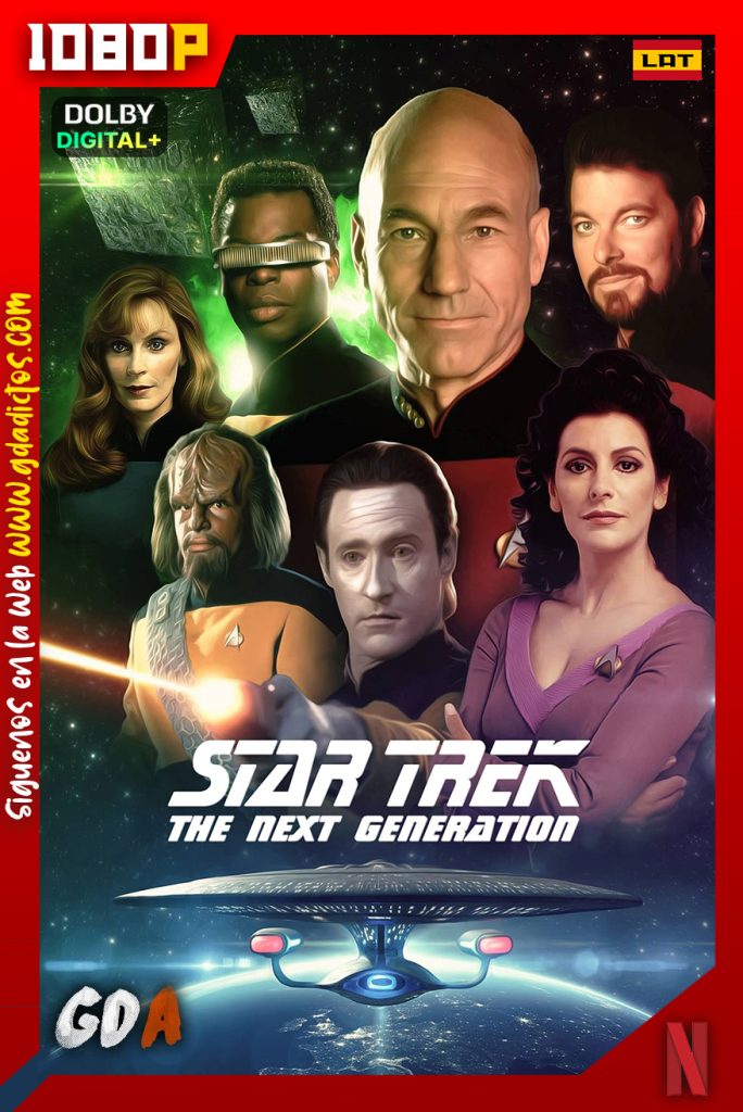 Star Trek La Nueva Generación (1987) NF 1080p Latino – Inglés #7Temporadas [177/177]