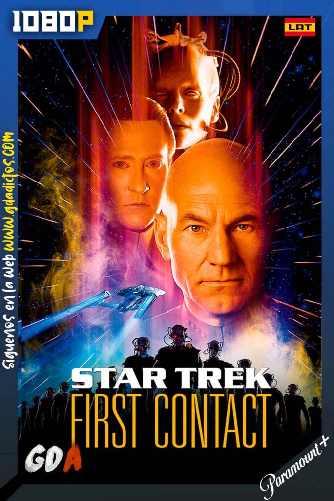 Star Trek VIII Primer Contacto (1996) PMNT WEB-DL 1080p Latino – Inglés – Portugués