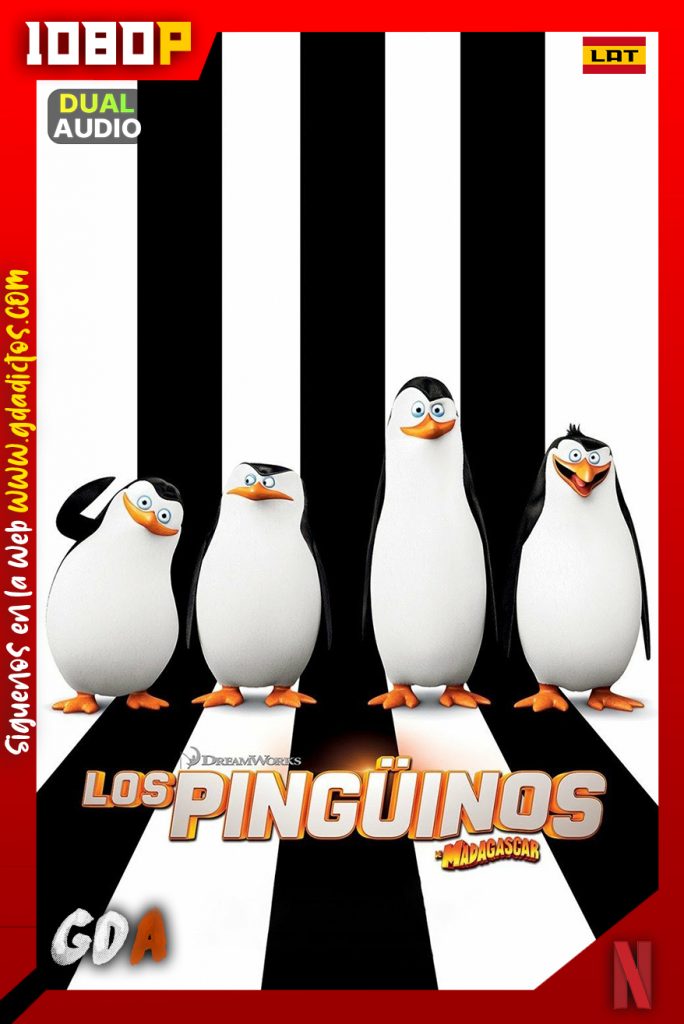 Los Pingüinos De Madagascar La Pelicula (2014) NF WEB-DL 1080p Latino – Inglés