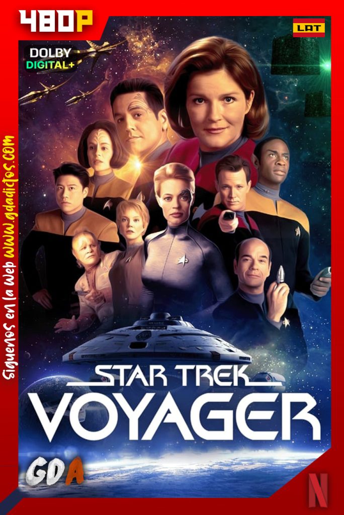 Star Trek Voyager (1995) NF WEB-DL 480p Latino – Inglés #7Temporadas [168/168]