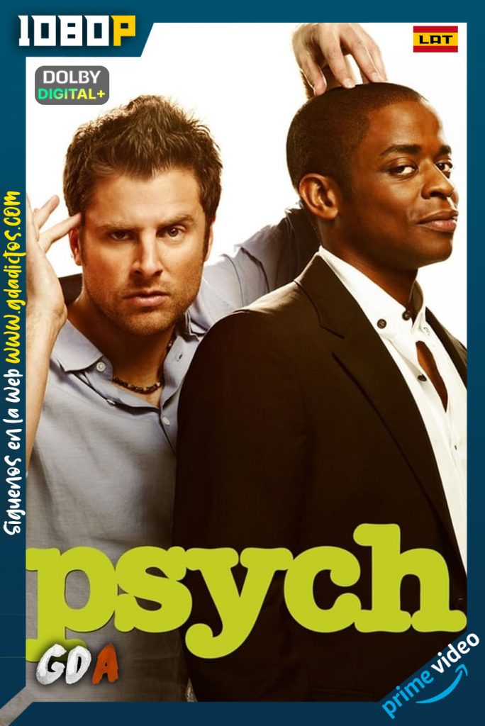Psych (2007) AMZN WEB-DL 1080p Latino – Inglés – Portugues #8Temporadas