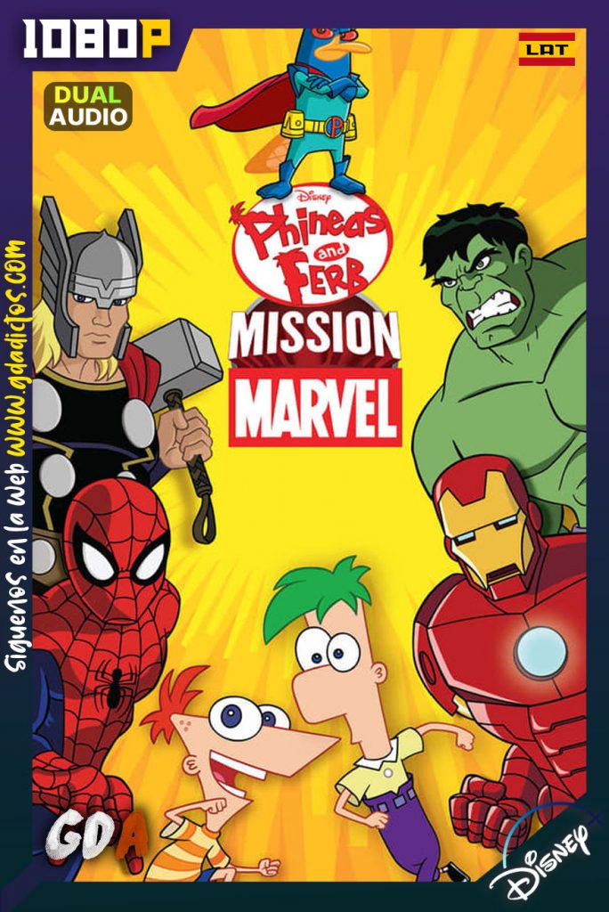 Phinneas y Ferb Mision Marvel (2013) DSNP WEB-DL 1080p Latino – Inglés