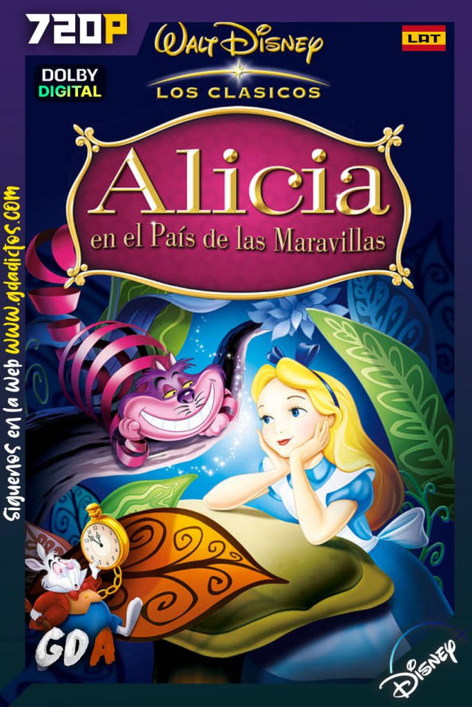 Alicia en el Pais de las Maravillas (1951) DSNP WEB-DL 720p Latino – Inglés