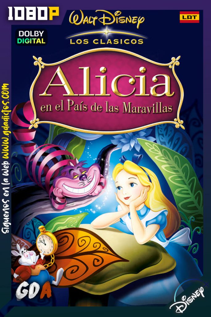 Alicia en el Pais de las Maravillas (1951) DSNP WEB-DL 1080p Latino – Inglés