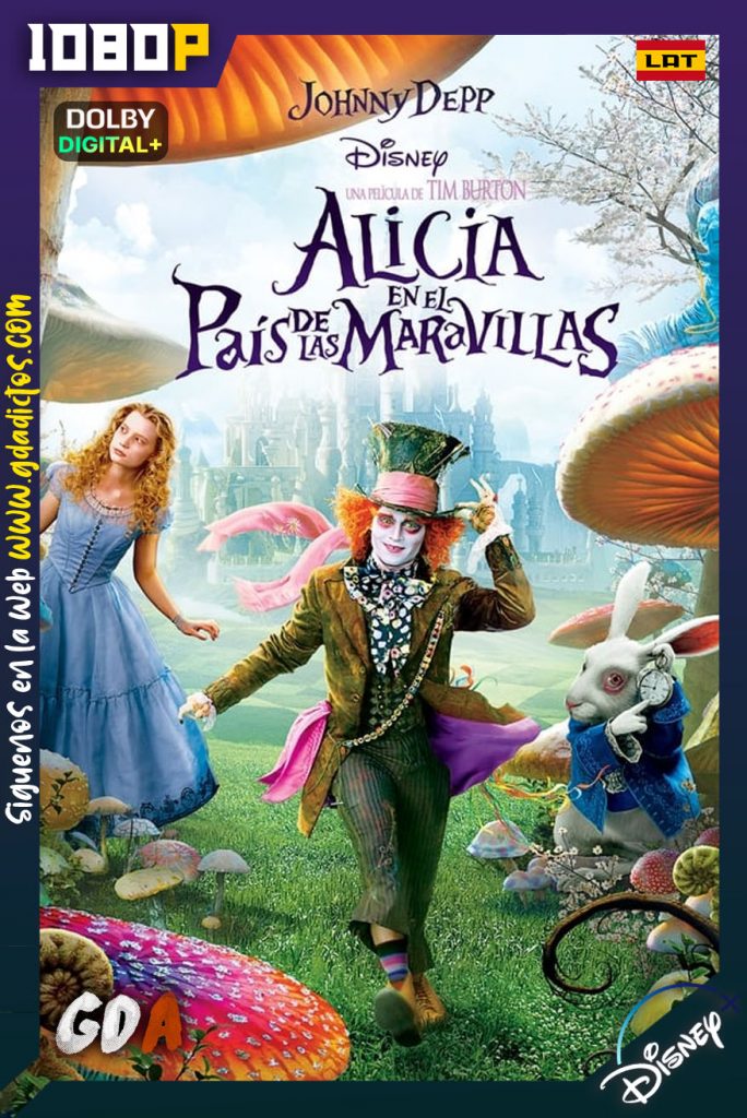 Alicia en el Pais de las Maravillas (2010) DSNP WEB-DL 1080p Latino – Inglés