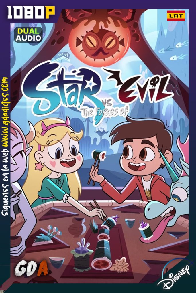 Star vs las fuerzas del mal (2015) DNSP WEB-DL 1080p Latino-Inglés #4Temporadas