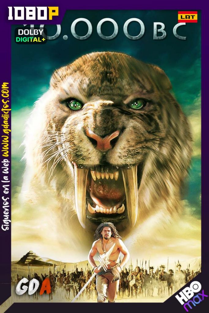 10,000 A.C. (2008) HMAX WEB-DL 1080p Latino-Inglés-Portugués