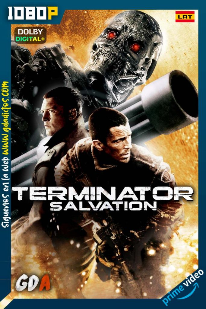 Terminator: Salvación (2009) AMZN WEB-DL 1080p Latino-Castellano-Inglés