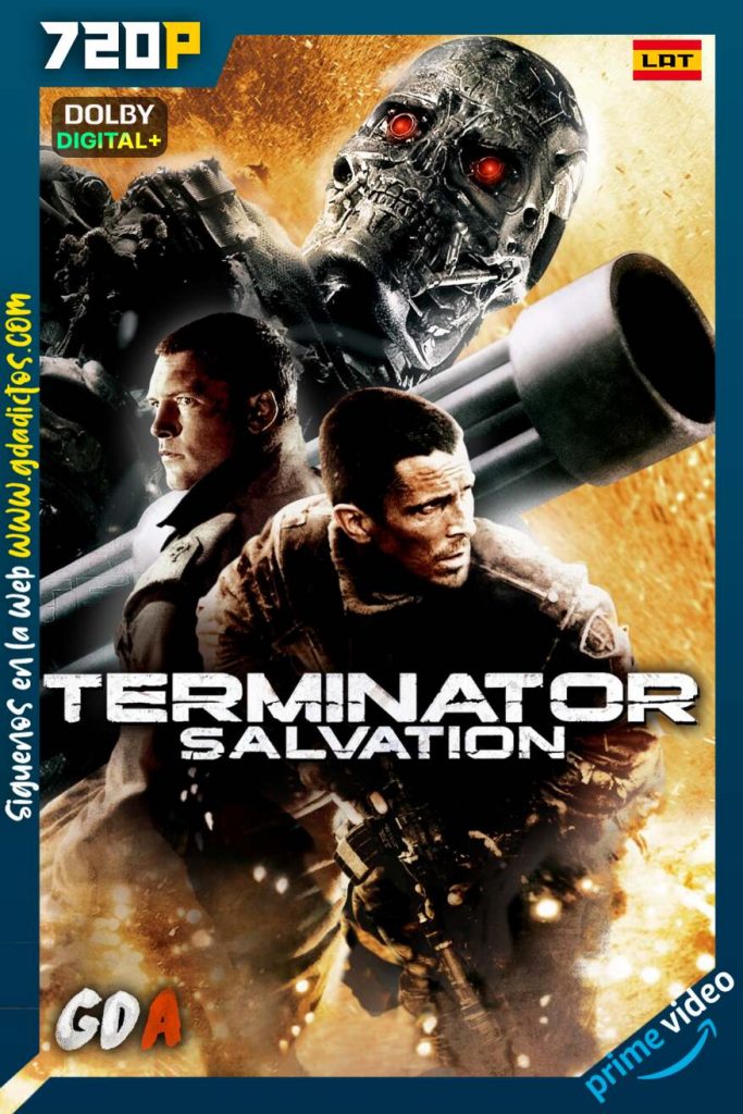Terminator: Salvación (2009) AMZN WEB-DL 720p Latino-Castellano-Inglés