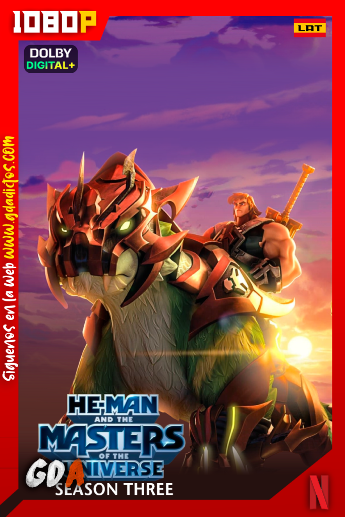 He-Man y los amos del universo (2021) NF WEB-DL 1080p Latino – Inglés #Temporada3 (08/08)