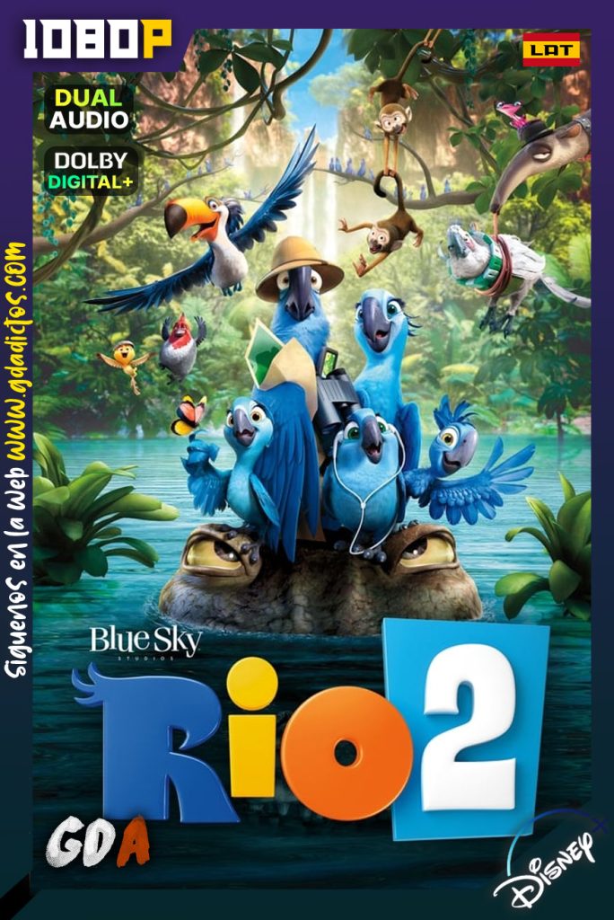 Rio 2 (2014) DSNP WEB-DL 1080p Latino – Inglés