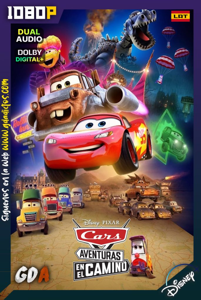 Cars Aventuras en el Camino (2022) DSNP WEB-DL 1080p Latino-Castellano-Inglés-Portugués #Temporada1 [9/9]