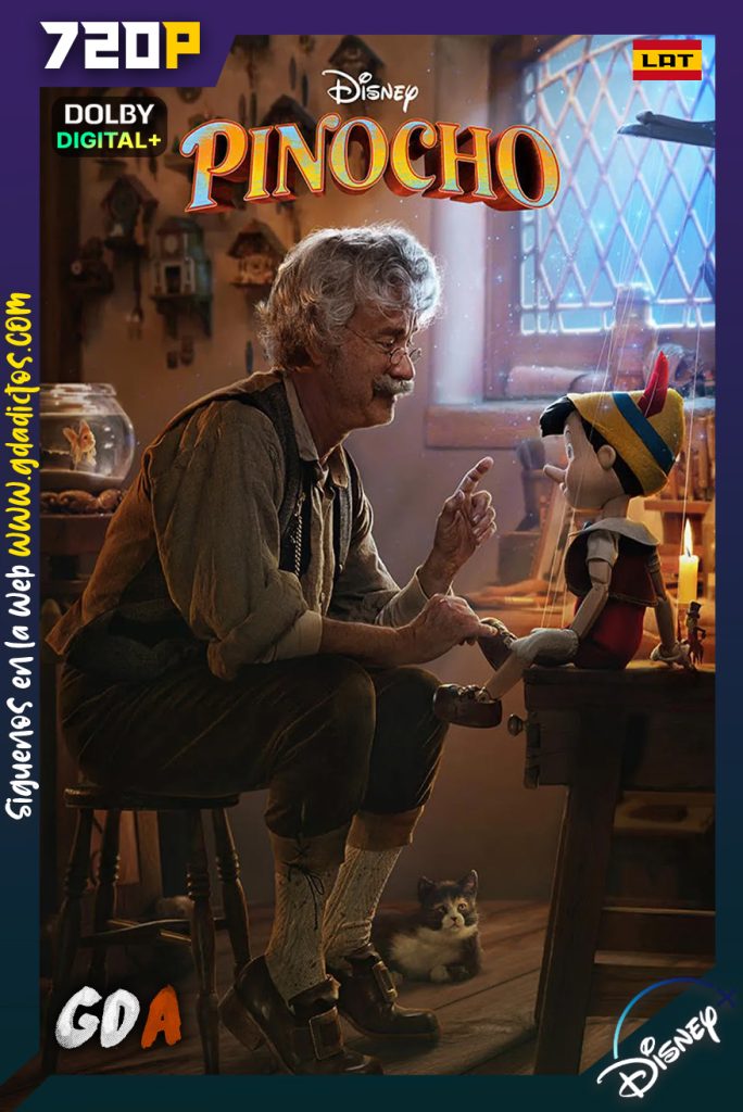 Pinocho (2022) DSNP WEB-DL 720p Latino – Inglés – Castellano – Portugués