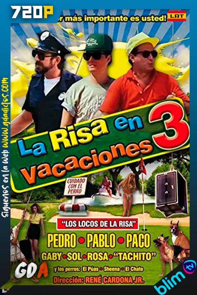 La Risa en Vacaciones 3 (1992) [720p] BM WEB-DL Latino