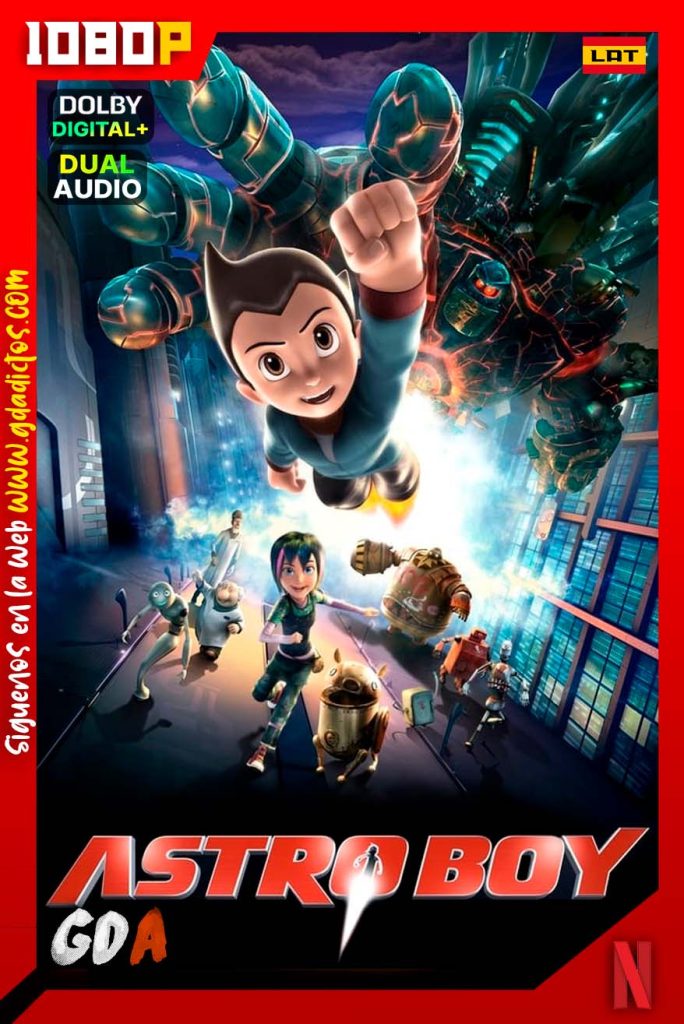 Astro Boy (2009) NF WEB-DL 1080p Latino – Inglés