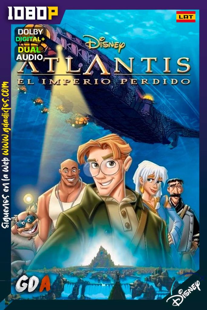 Atlantis El imperio perdido (2001) DSNP WEB-DL 1080p Latino – Inglés