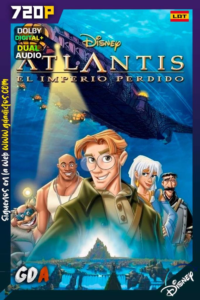 Atlantis El imperio perdido (2001) DSNP WEB-DL 720p Latino – Inglés