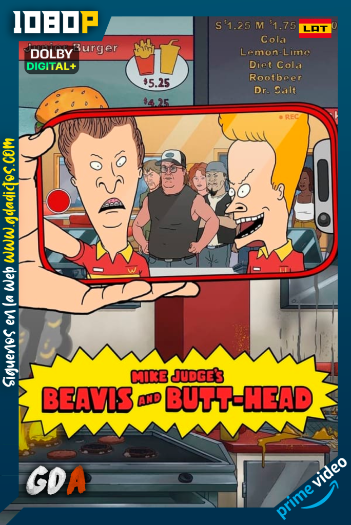 Beavis y Butt-Head (2022) AMZN WEB-DL 1080p [Lat – Ing – Por] #Temporada1 [12/12]