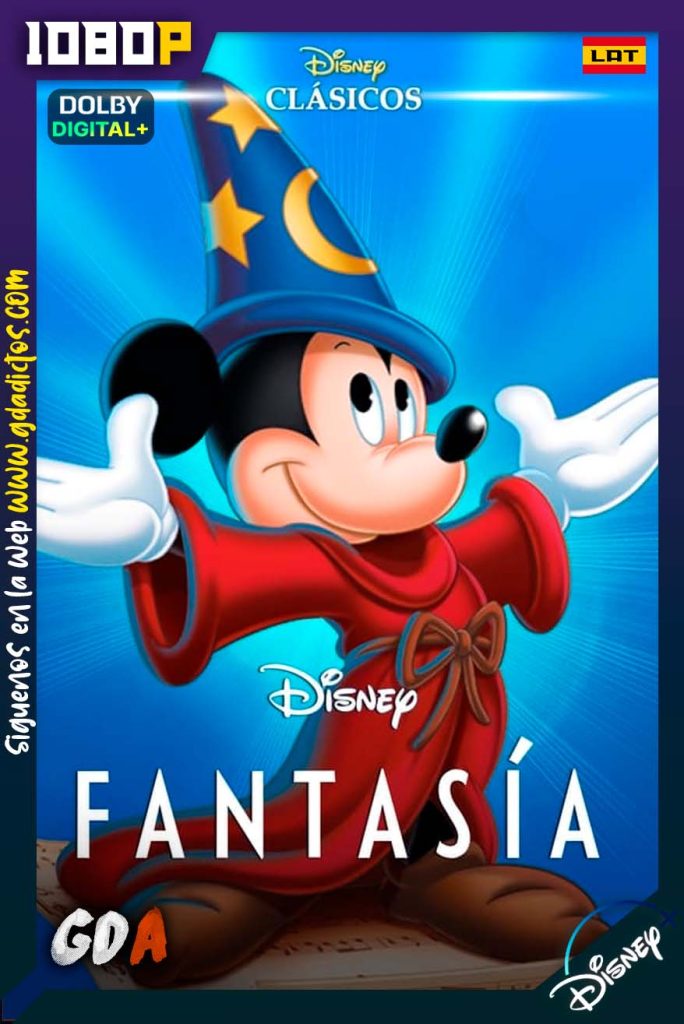 Fantasía (1940) DSNP WEB-DL 1080p Latino-Ingles-Castellano-Portugués