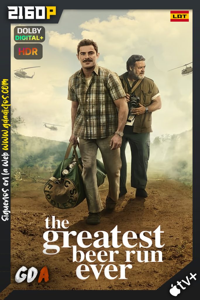 The Greatest Beer Run Ever (2022) ATVP WEB-DL 2160p HDR Latino – Inglés