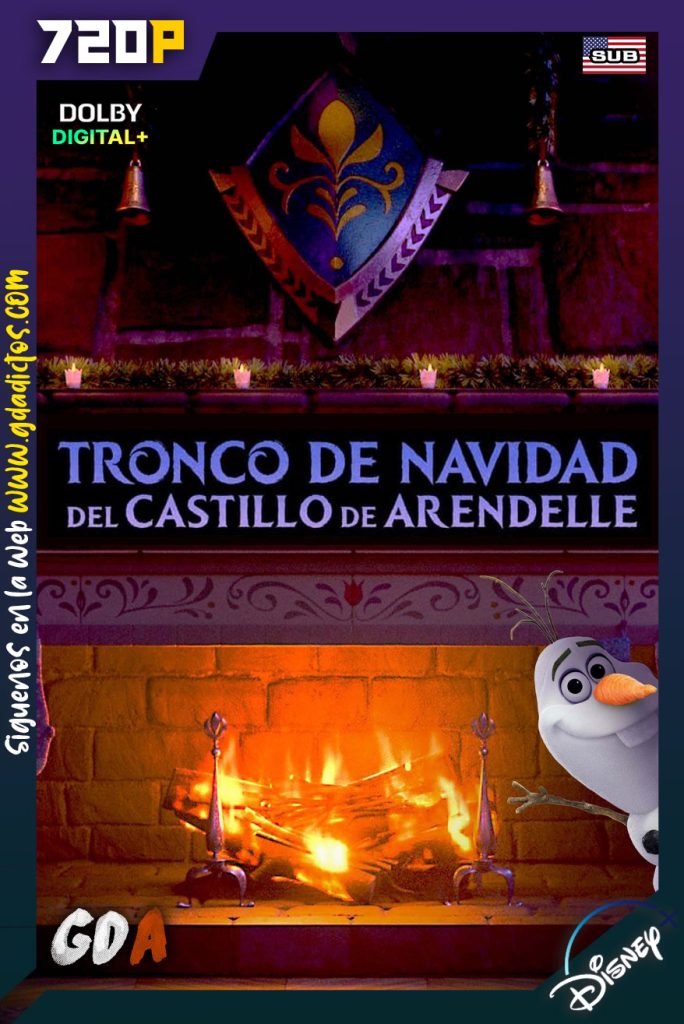 Tronco navideno del castillo de Arendelle (2020) DSNP WEB-DL 720p Inglés