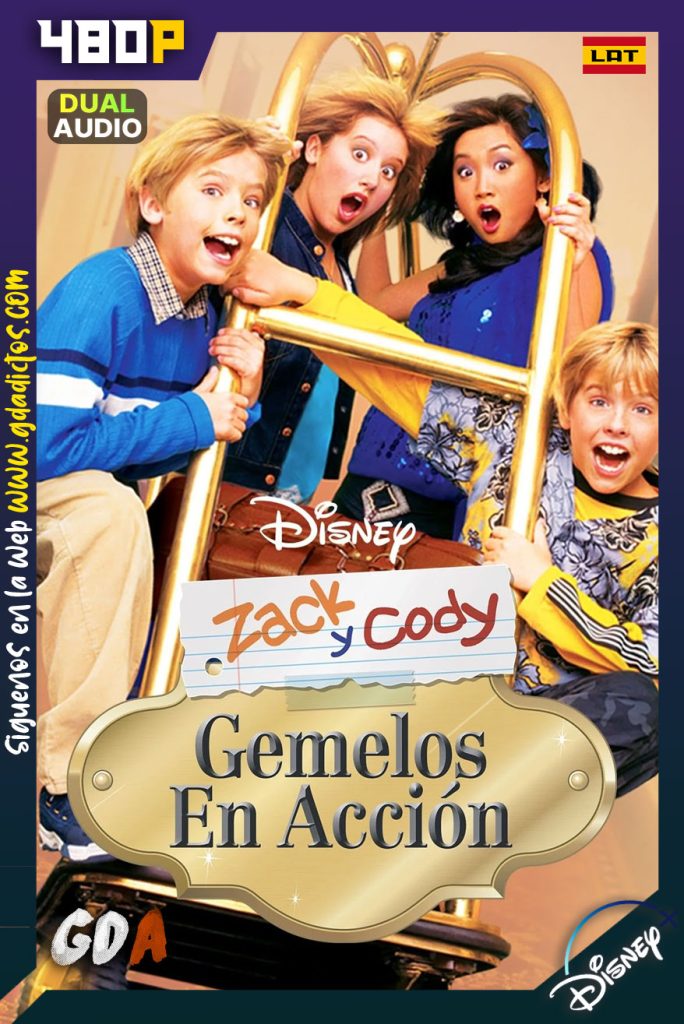 Zack y Cody Gemelos en Accion (2005) DSNP WEB-DL 480p Latino – Inglés #3Temporadas