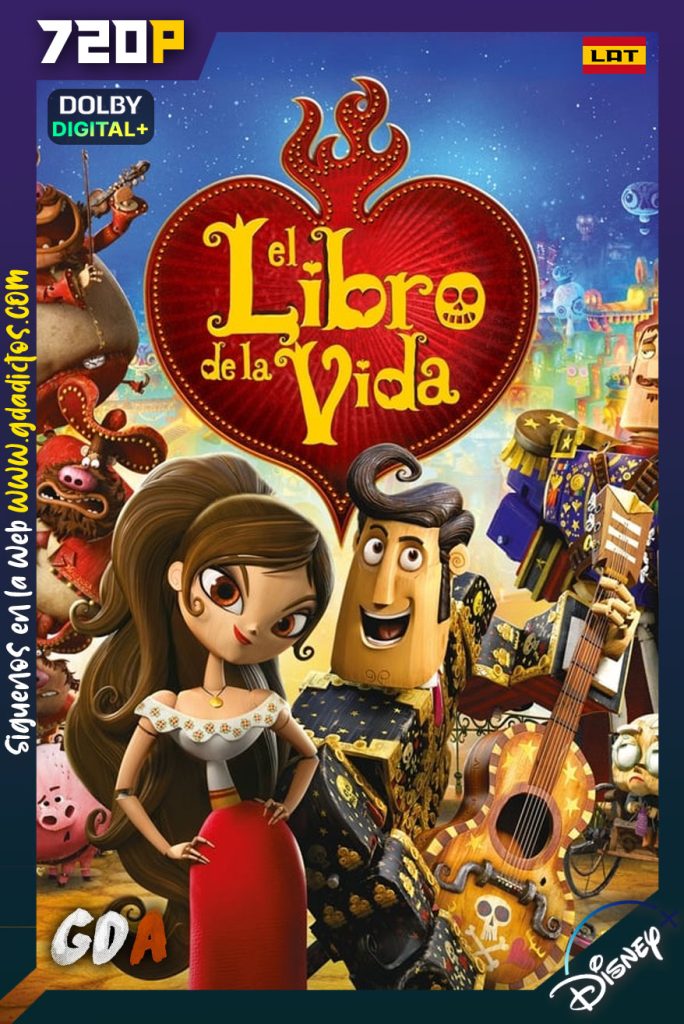 El Libro de la Vida (2014) DSNP WEB-DL 720p [Lat – Ing – Por – Cas]