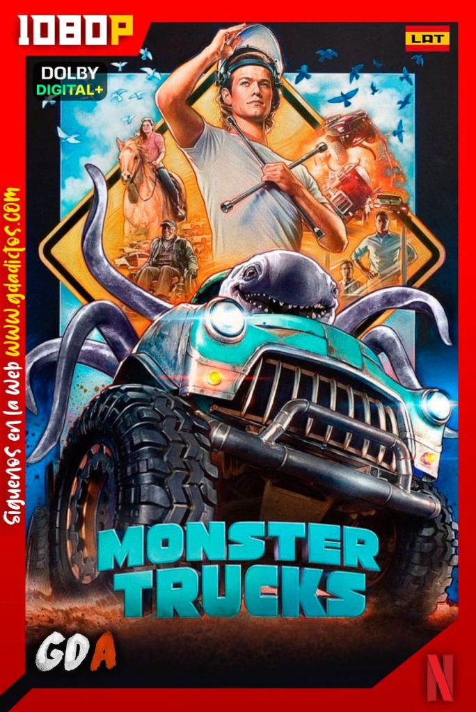 Monster Trucks (2016) NF WEB-DL 1080p [Lat – Ing – Por – Cas]