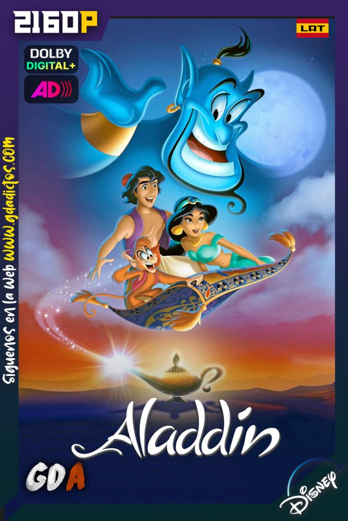 Aladdin (1992) DSNP WEB-DL 2160p [Lat – Ing – Ing AD – Por]