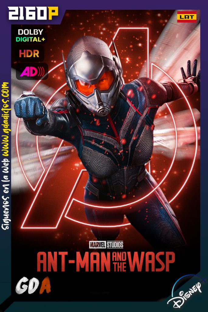 AntMan & The Wasp (2018) DSNP WEB-DL 2160p HDR [Lat – Ing – Ing AD – Cas – Por]