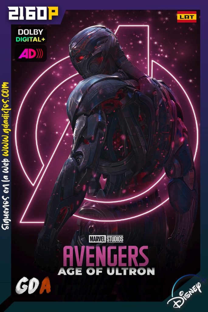 Avengers Era de Ultron (2015) DSNP WEB-DL 2160p [Lat – Ing – Ing AD – Cas – Por]