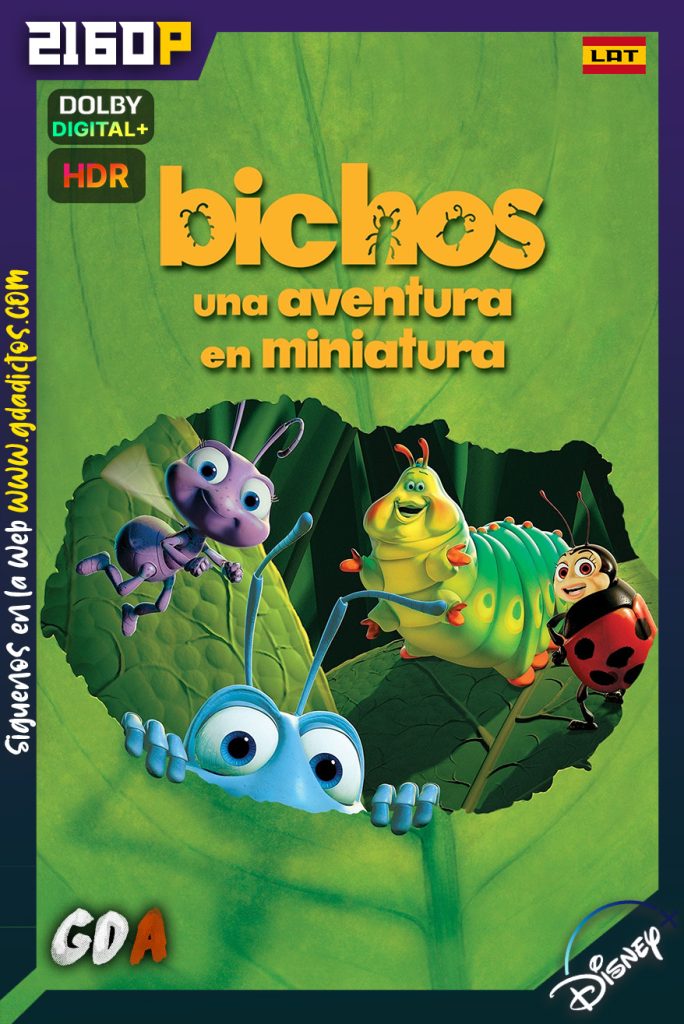 Bichos Una Aventura en Miniatura (1998) DSNP WEB-DL 2160p HDR Latino – Inglés