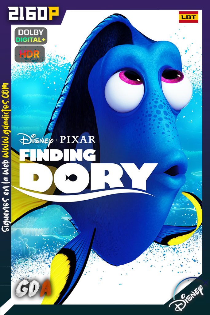 Buscando a Dory (2016) DSNP WEB-DL 2160p HDR Latino – Inglés