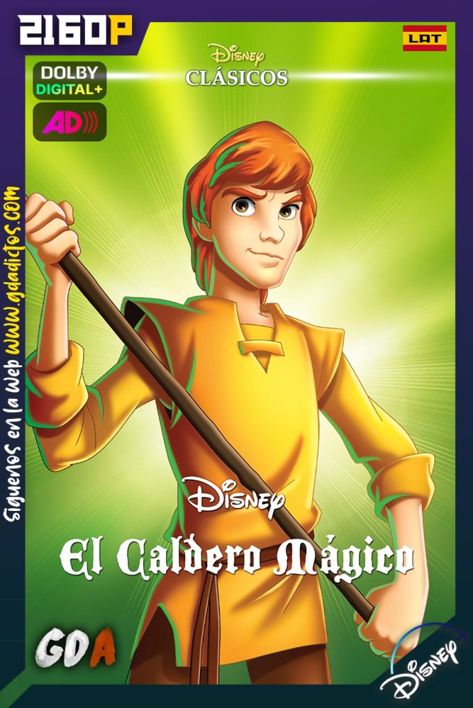 El Caldero Mágico (1985) DSNP WEB-DL 2160p [Lat – Ing – Ing AD – Cas – Por]