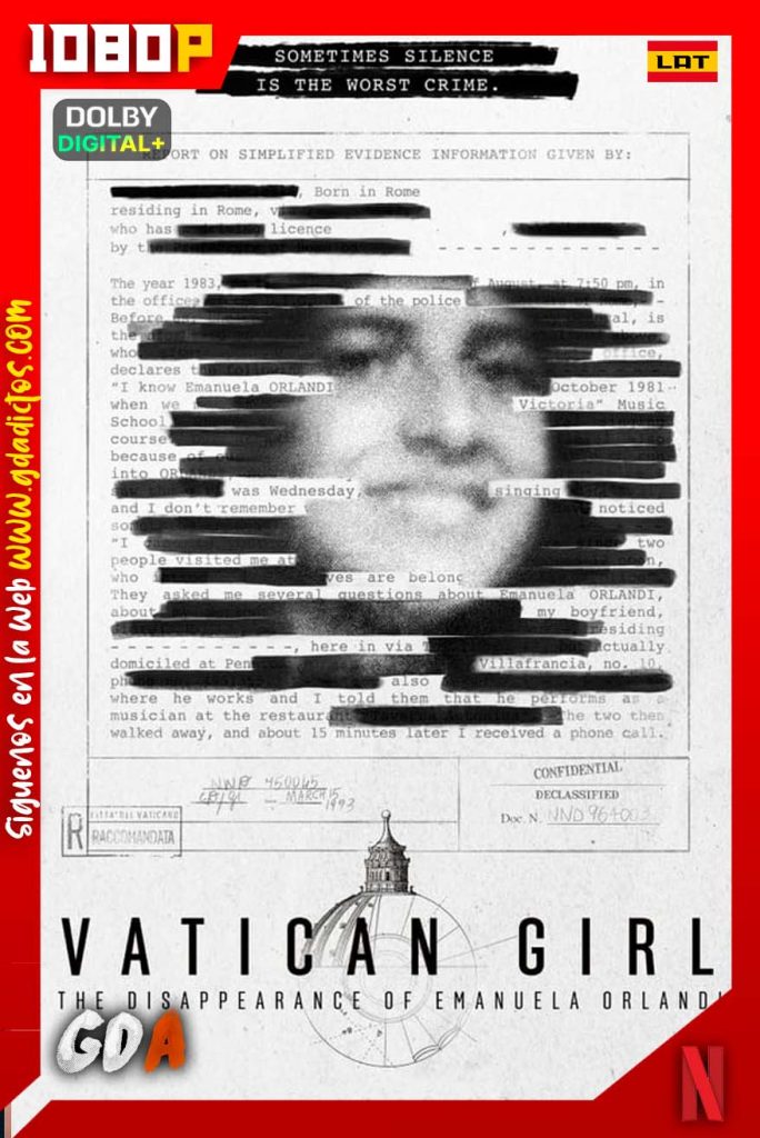La Chica del Vaticano (2022) NF WEB-DL 1080p Latino-Ingles-Portugues-Italiano #1Temporada [4/4]